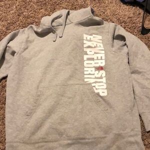 Gray hoodie